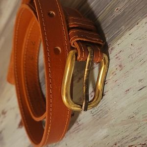 Vintage Italian leather belt